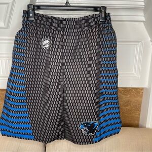 J:  Siege Shorts Men’s XL Sports Fighter Wrestling Practice Training Black Blue